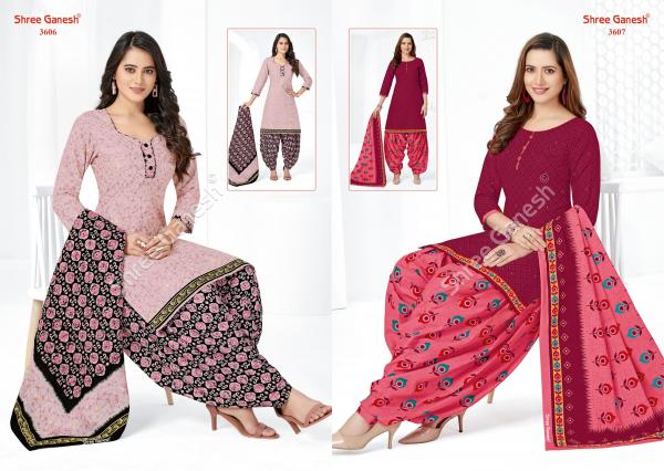 Shree Ganesh Hansika Vol-16 Cotton Designer DressMaterial